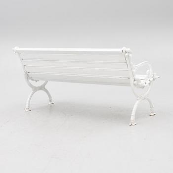 Trädgårdssoffa, Näfveqvarns Bruk, tidigt 1900-tal.