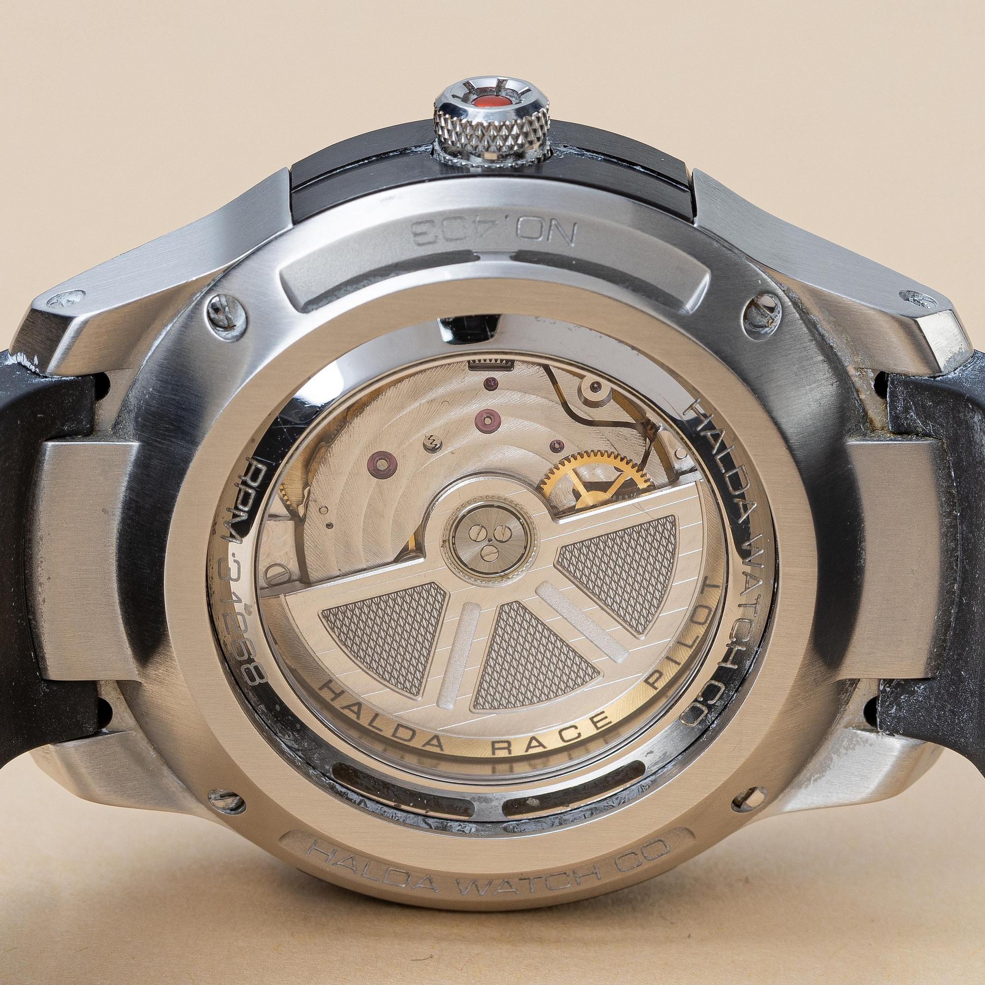 Halda, Race Pilot, ca 2015.