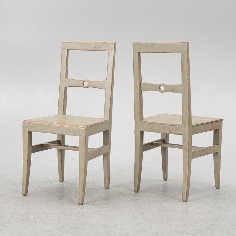 Chairs, 6 pcs, early 20th century.