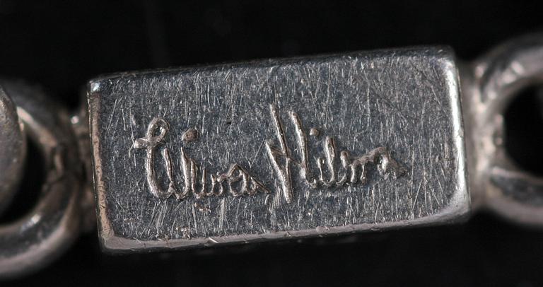 ARMLÄNK, silver, Wiwen Nilsson.