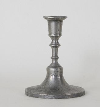 LJUSSTAKE, tenn, gustaviansk, otydl stplr Stockholm, omkr 1800.