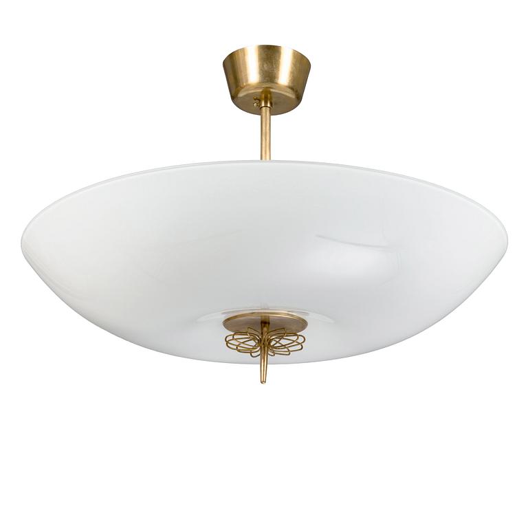 Paavo Tynell, a mid-20th-century ceiling lamp for Idman Finland.