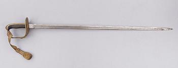 SABEL, m/1893, för officer vid Kavalleriet. Lång modell.