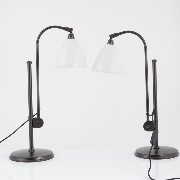 Robert Dudley Best, a pair of table lamps, Bestlite BL 1,