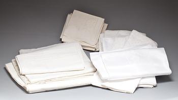 PARTI DUKAR, 9 st. Linnedamast mm.