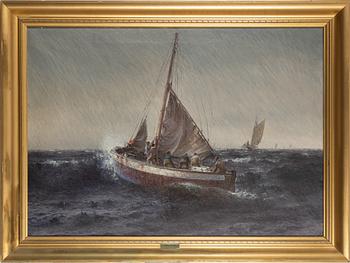 Emil Ekman, oil on canvas, signed.