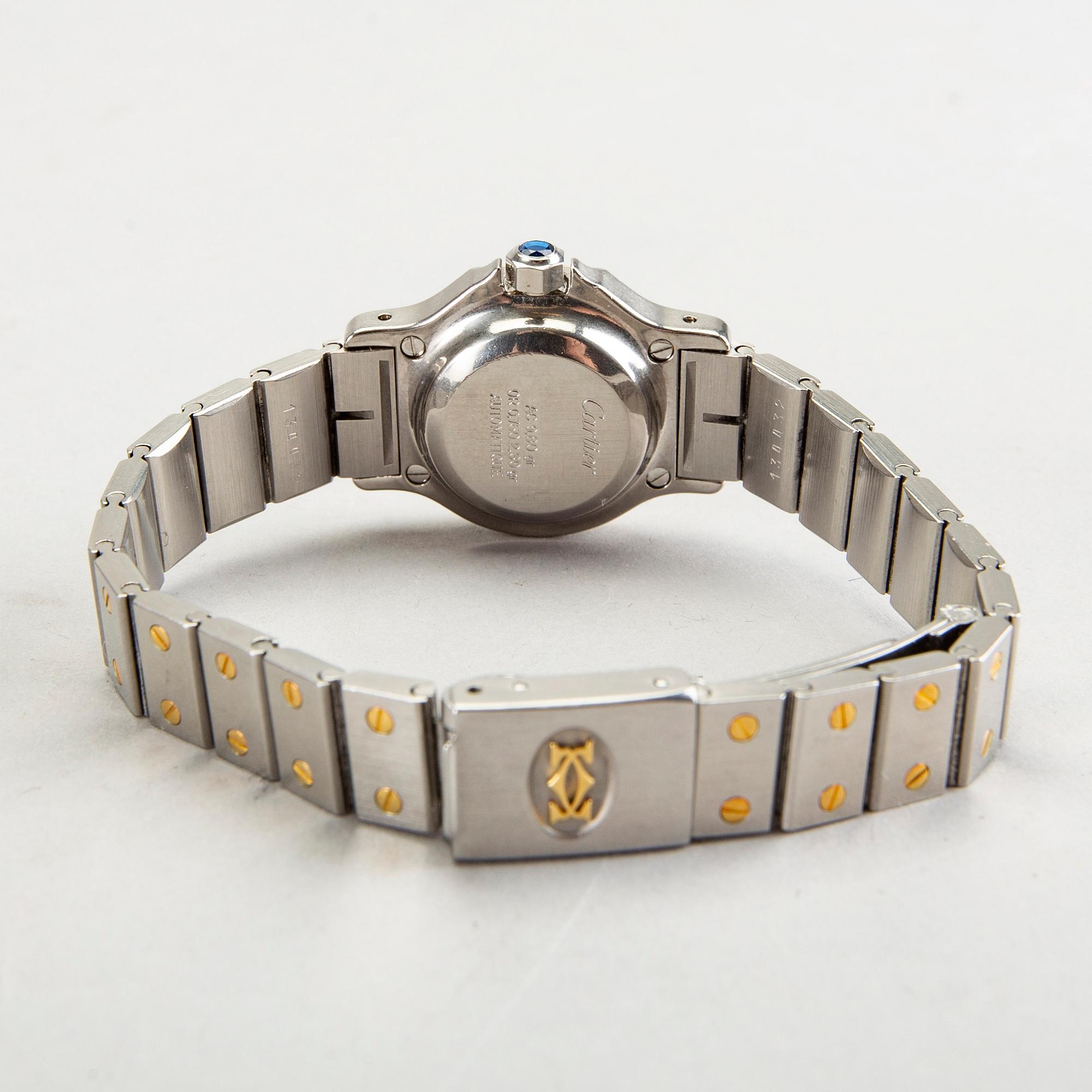 Cartier Santos, wristwatch 24 mm.