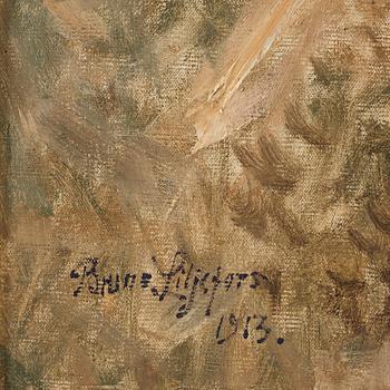 Bruno Liljefors, BRUNO LILJEFORS, oil on canvas, signed Bruno Liljefors and dated 1913.