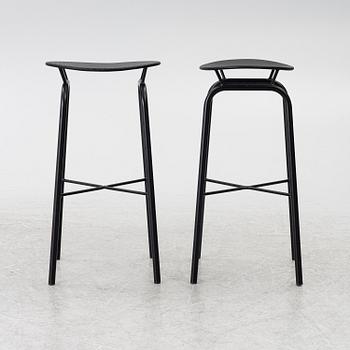 Mathieu Matégot, six 'Nagasaki' barstools, Gubi.