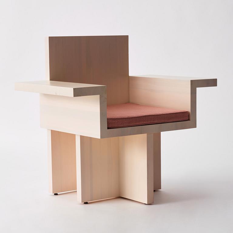 Magniberg, a "Horse" armchair, AB Eriksson & Söner, Vrena, Sweden post 2016.