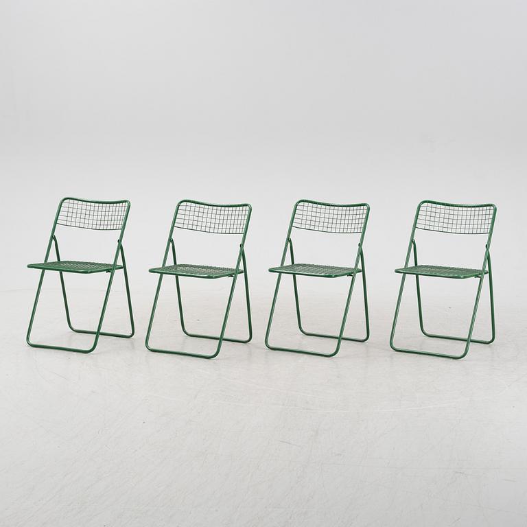 Niels Gammelgaard, a set of four 'Rappend/Ted Net' chairs for IKEA.