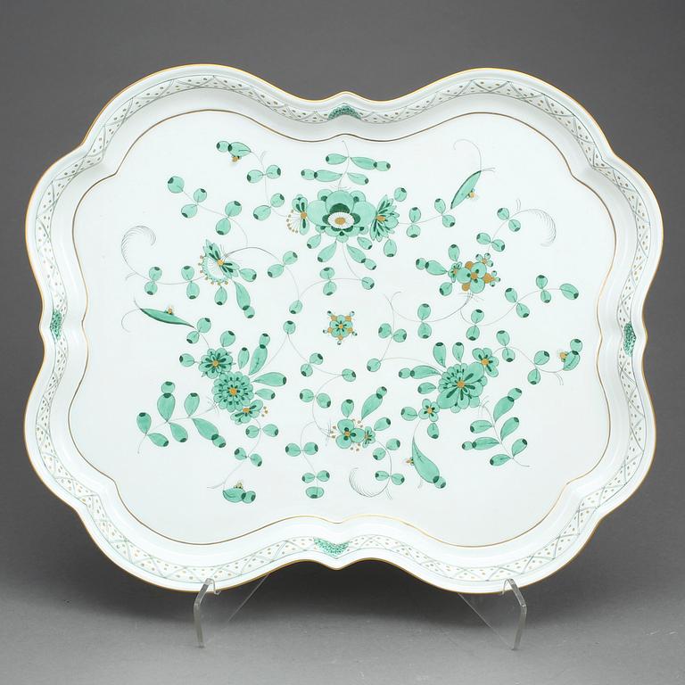 BRICKA, porslin, Meissen, första sortering, 1900-talets mitt.