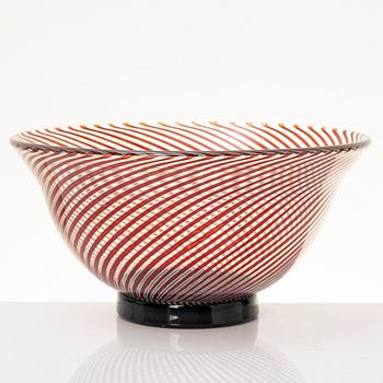 Edward Hald, skål, slipgraal, Orrefors.