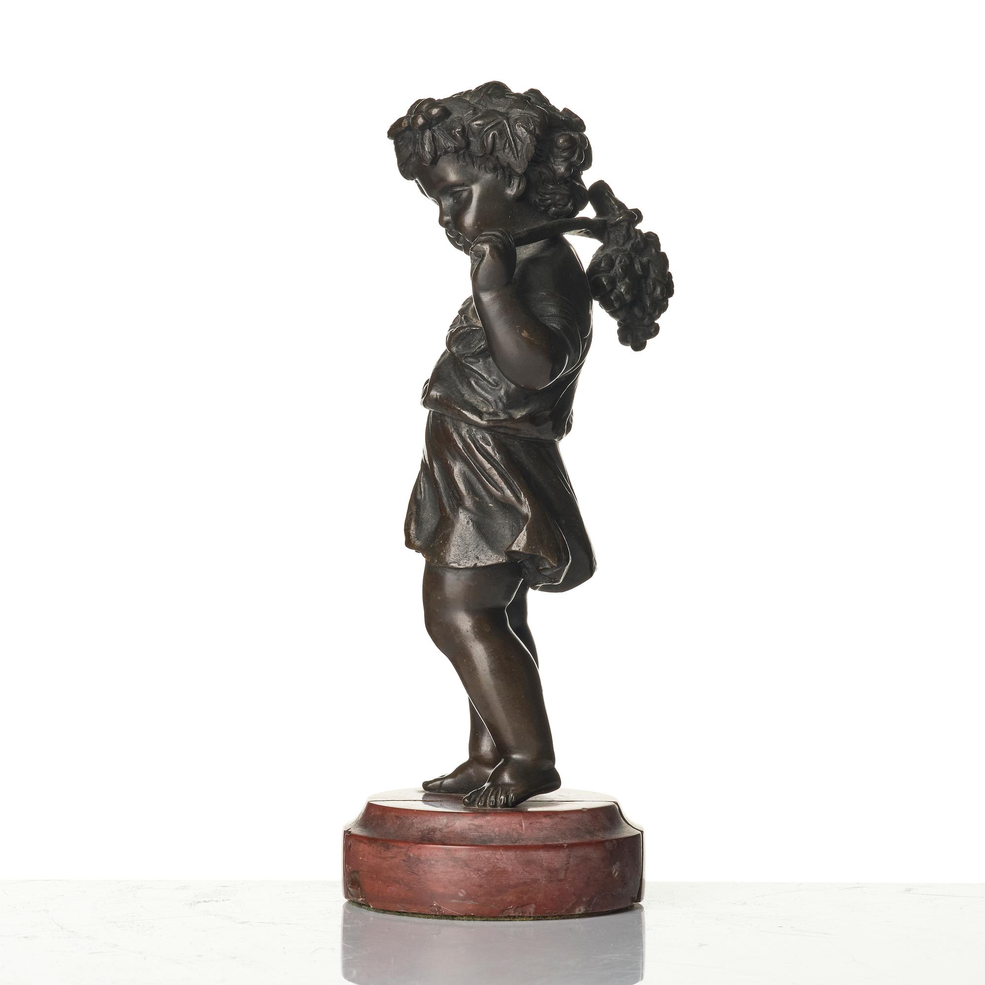 A 19th century bronze sculpture.