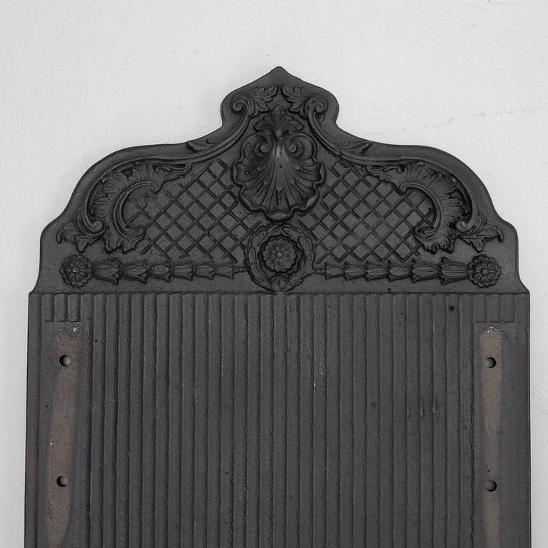 Eldhund med eldgaller, gjutjärn, England.