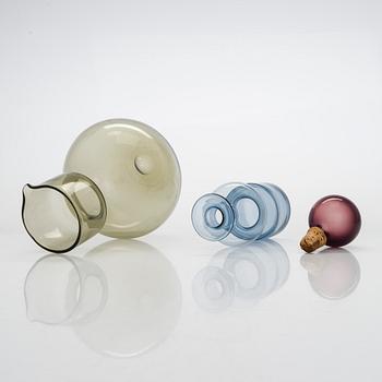 Kaj Franck, a decanter 'The Bells of Kremlin', signed K. Franck, Nuutajärvi, Notsjö -59 and -61.