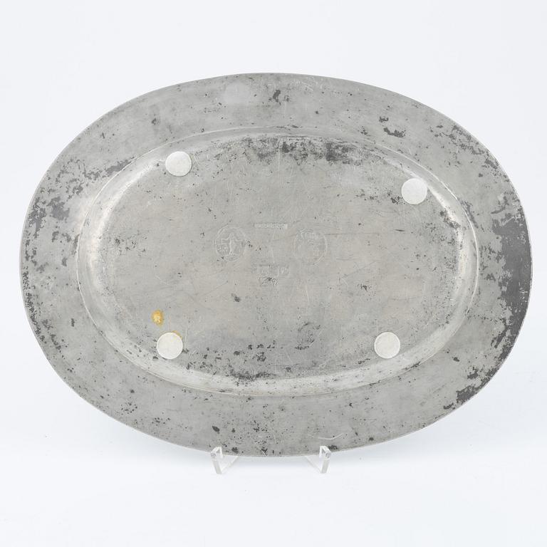 Tenn, 3 delar, Sverige, 1800-tal.