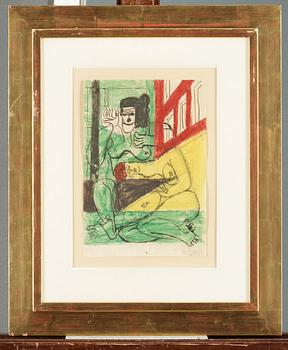 Le Corbusier (Charles-Édouard Jeanneret), "Femme devant une porte".