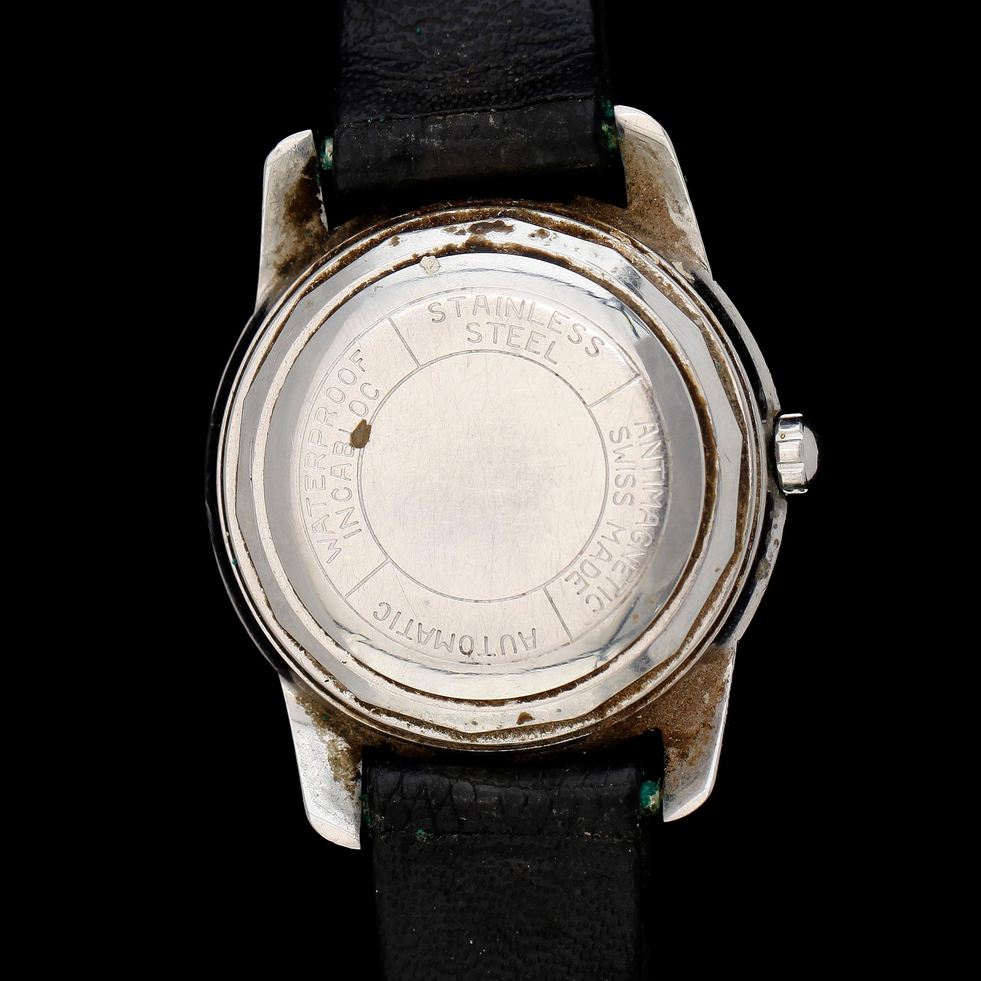 ARMBANDSUR, stål, Lemania, Automatic, 1900-talets mitt.