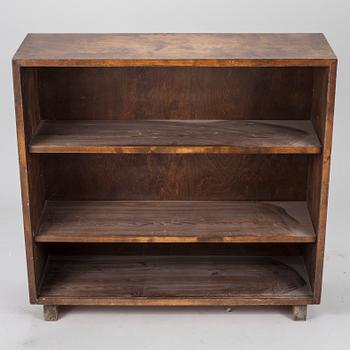 BOKHYLLA, Art Deco, lackat trä, 1920/30-tal.