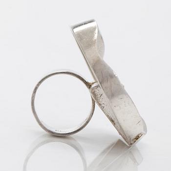 Björn Weckström, ring, "At the gate of eternity", silver.