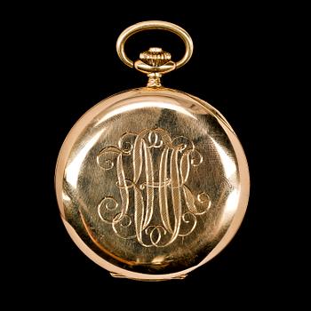 FICKUR, guld 14k 1900-tal. Tot vikt ca 85 gram.