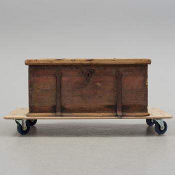 An 18th century chest.