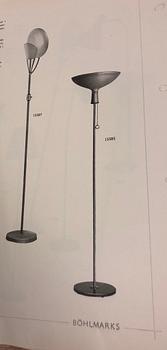 Harald Elof Notini, golvlampa, modell "15585", Arvid Böhlmarks Lampvarufabrik, 1940-50-tal.