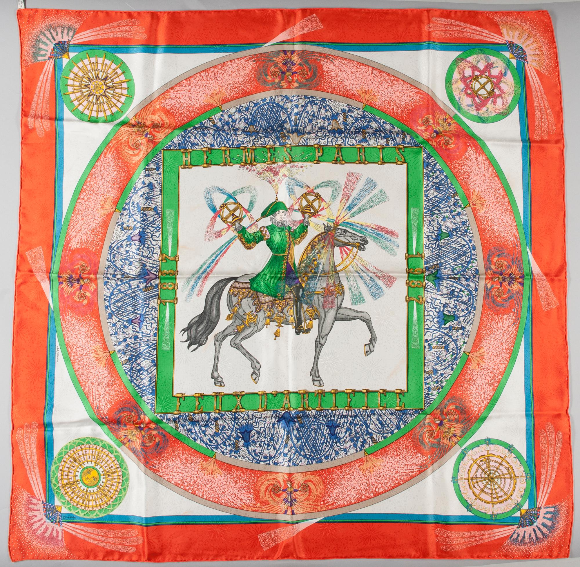 SCARF, "Feux d'Artifice", Hermès.