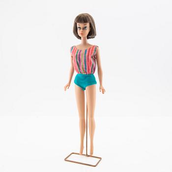 Barbie, docka, vintage "American Girl", Mattel 1966.