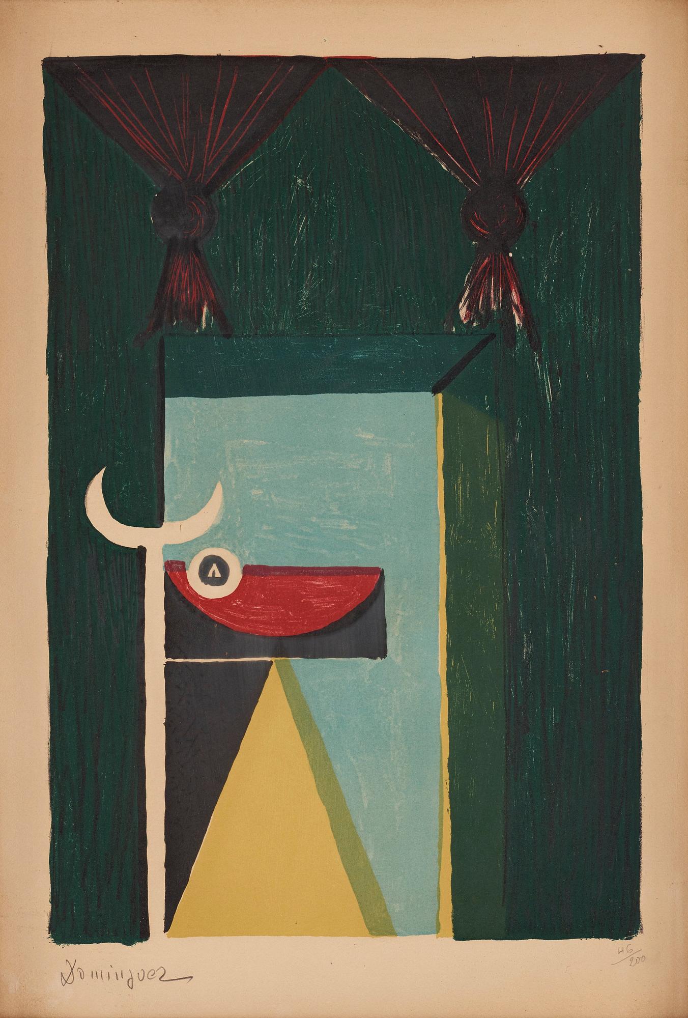 Óscar Domínguez, "Tauromachie".