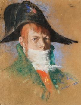 678. Carl Larsson, "Tyst protest / Carl Larsson som Napoleon" ("Quiet protest / Carl Larsson as Napoleon").