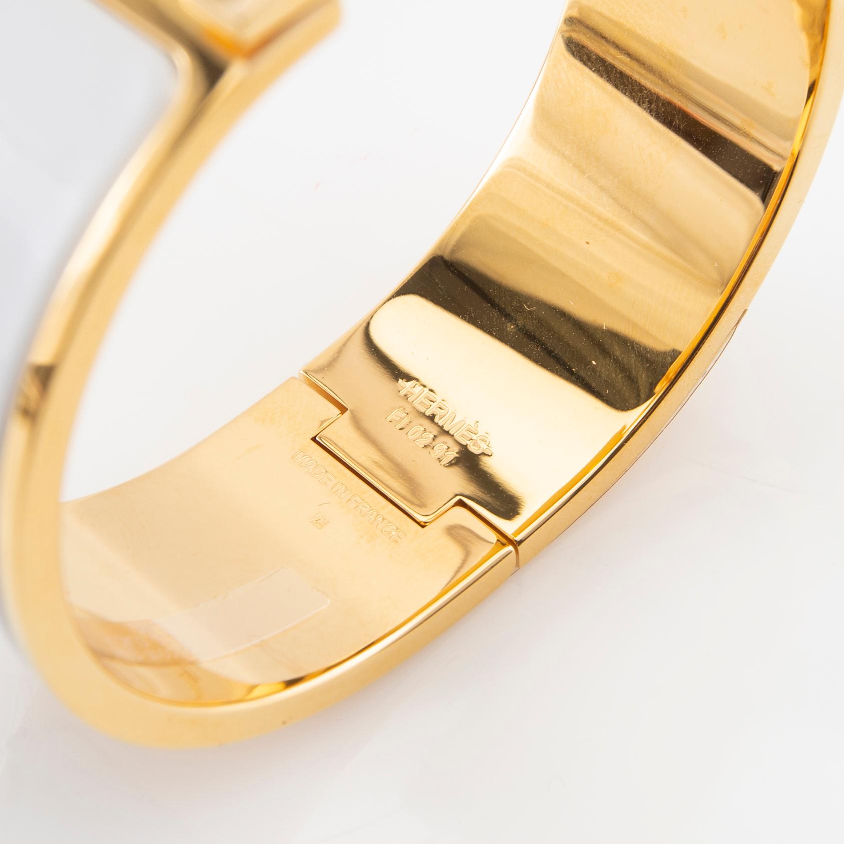 Hermès, armband "Clic Clac H".