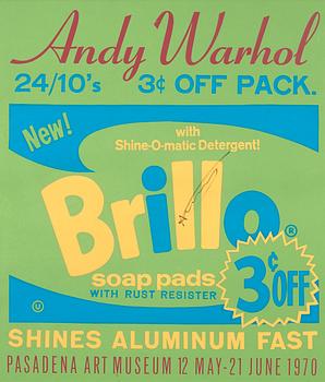 216. Andy Warhol (Efter), "Brillo".