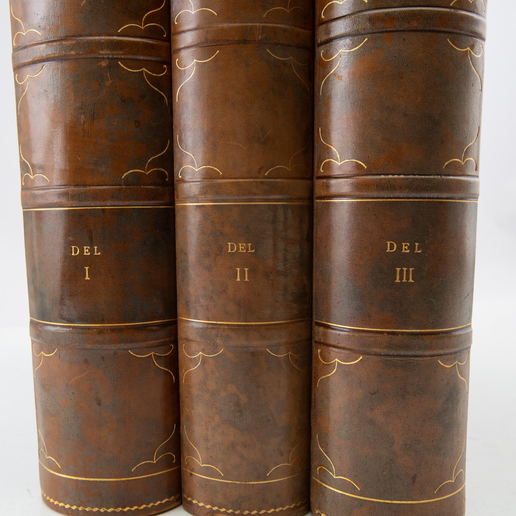 The von Wright Brothers, book works, 3 volumes, "Swedish Birds", A. Börtzells Printing Co. Ltd., Stockholm, 1924-1929.