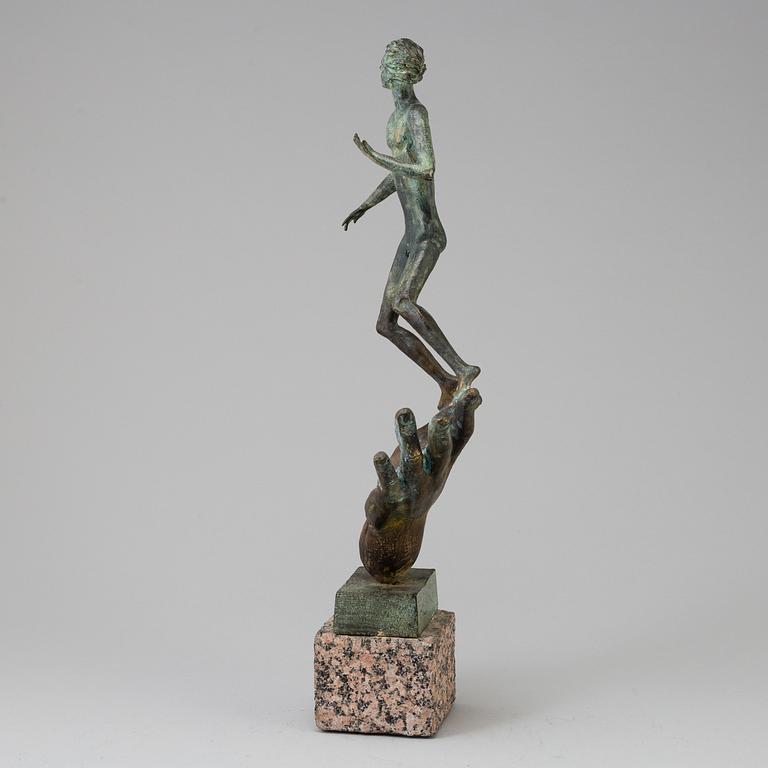 CARL MILLES, after, sculpture, bronze, unsigned.