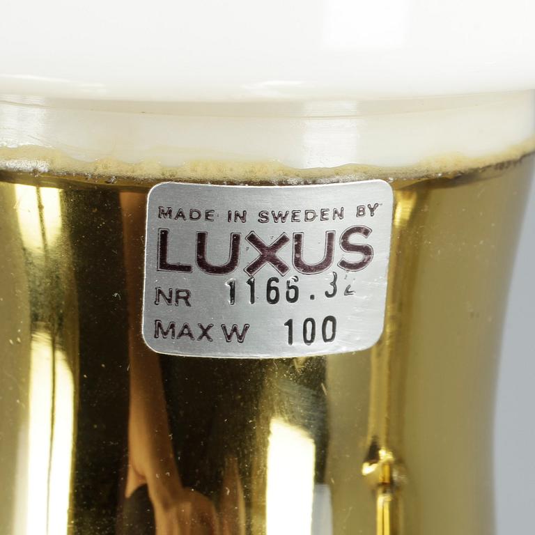 BORDSLAMPOR, ett par, Luxus, etikettmärkta.