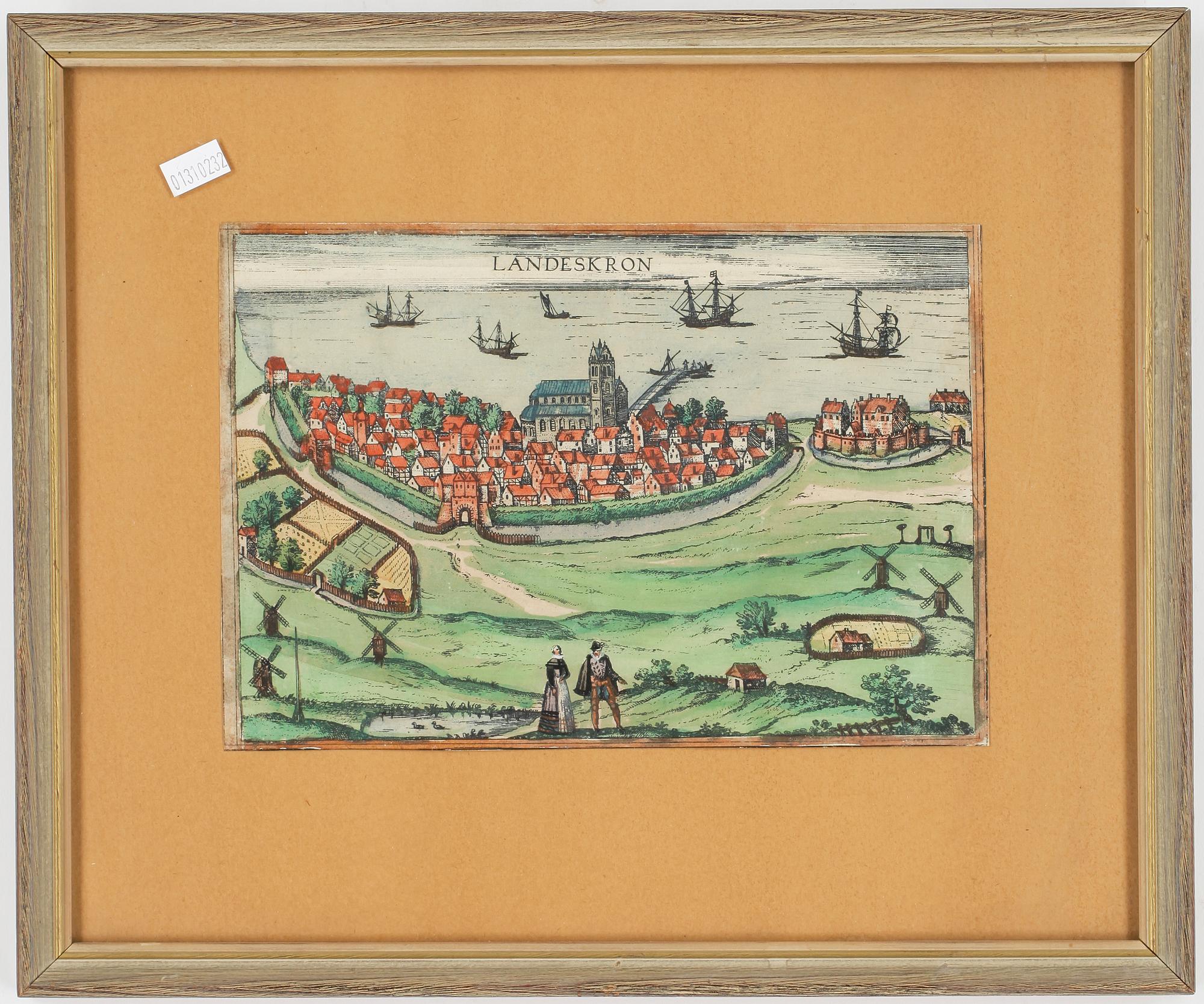 KOPPARSTICK, 4 st, 16/1700-tal.