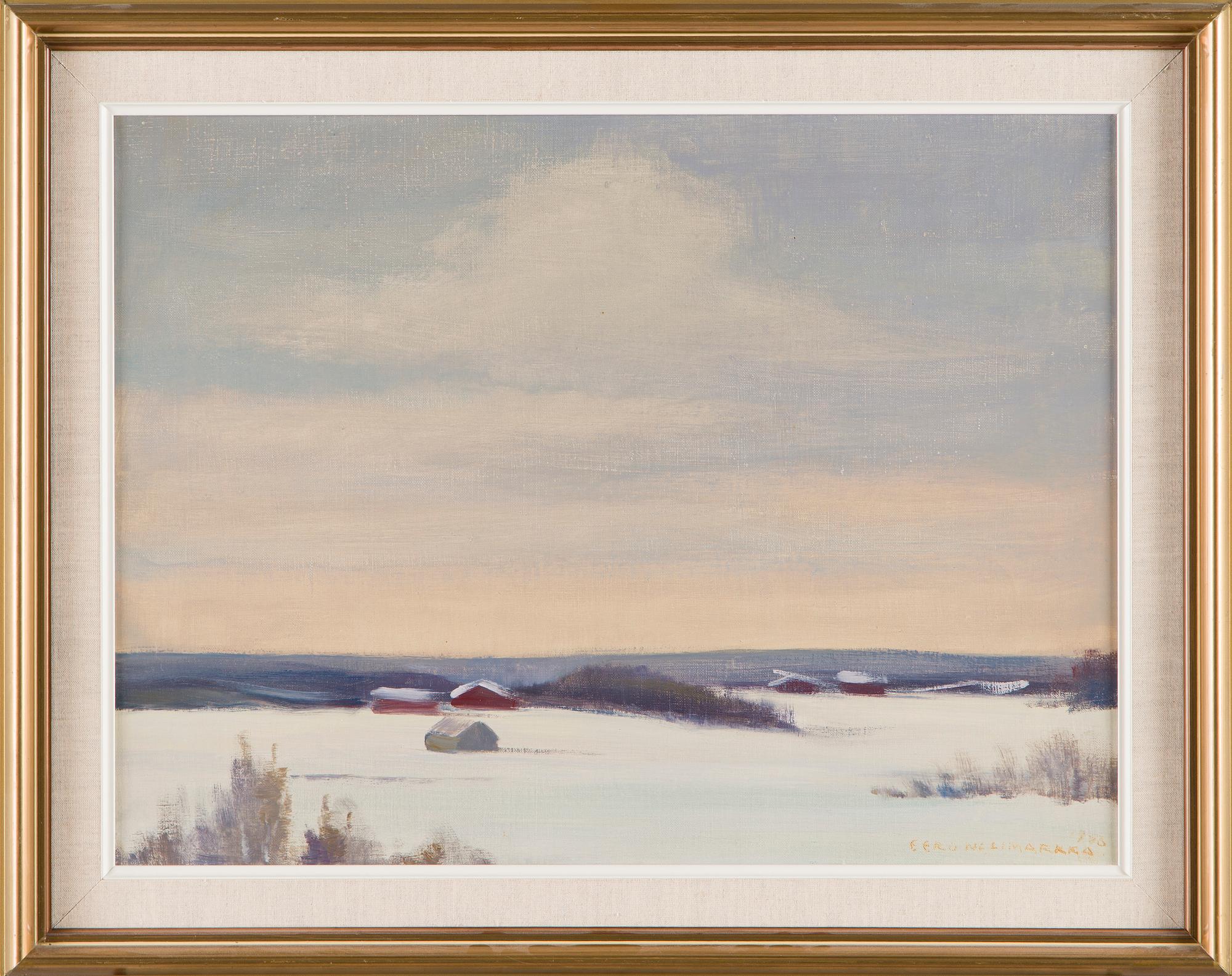 Eero Nelimarkka, Vinterlandskap.