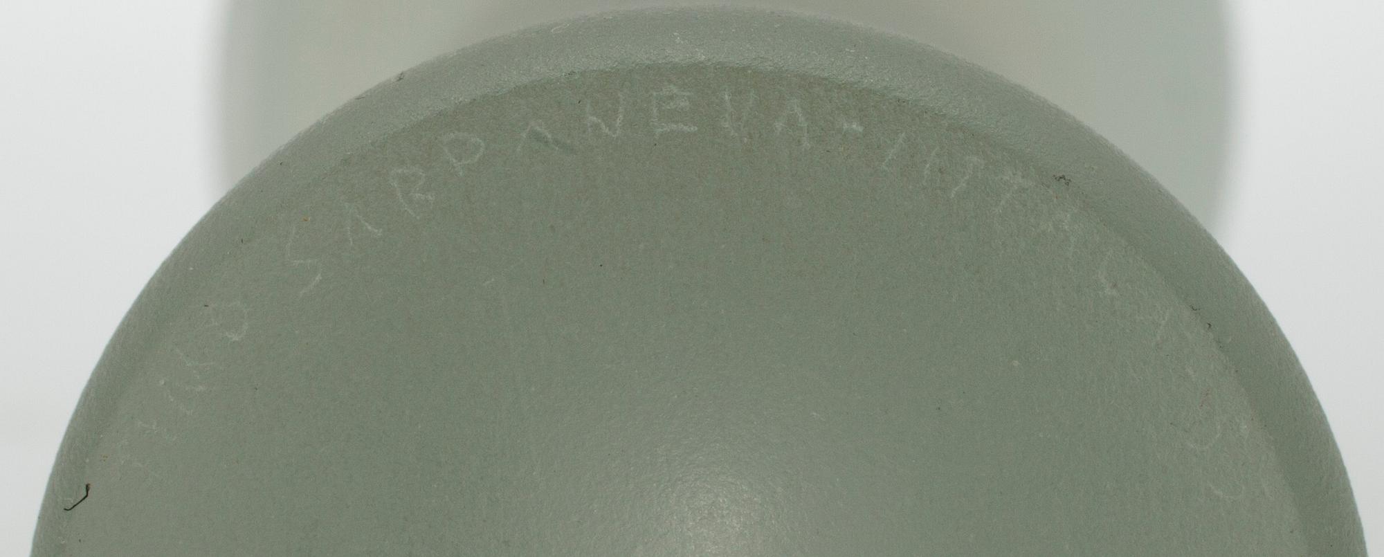 VAS, glas, "Hiidennyrkki" (Jättens näve), signerad Timo Sarpaneva Iittala -55.