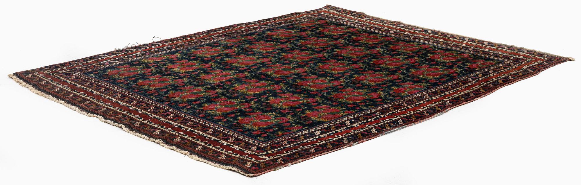 An antique Bidjar carpet, West Persia, c. 191 x 143 cm.