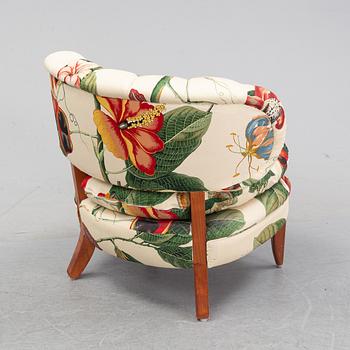 Otto Schulz, an easy chair 'Schulz', JIO möbler, Jönköping. Second half of the 20th century.