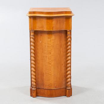 A bedside table, 19th century.