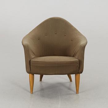 KERSTIN HÖRLIN-HOLMQUIST, "Liten Adam" fåtölj ur Nk:s Triva serie "Paradiset", formgiven 1958.