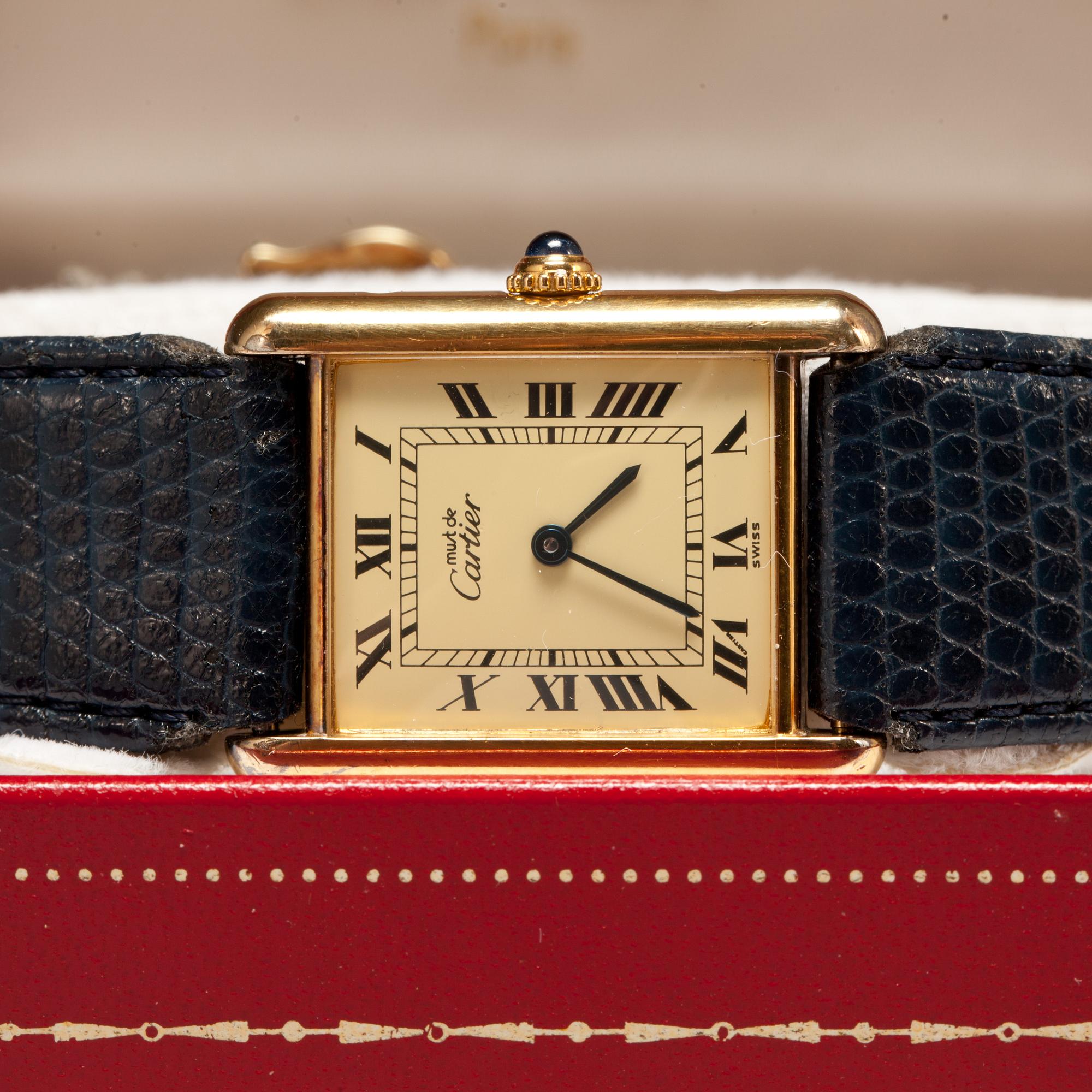 ARMBANDSUR, "Tank", Cartier.