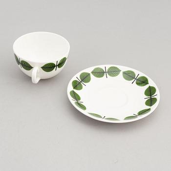 Stig Lindberg, a 39 piece creamware 'Berså' service, Gustavsberg.