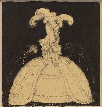 John Bauer, "Två friare".