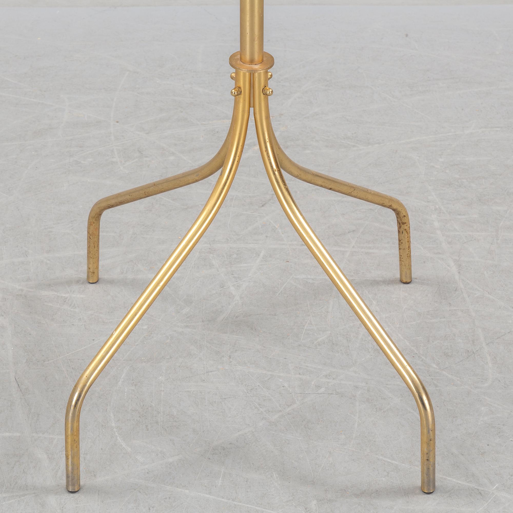 TAMBURMAJOR, guldpläterad metal, Rörmekano. Skånes Fagerhult, Sverige. 1970 / 80-tal.