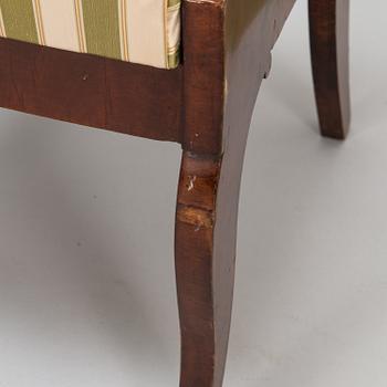 Four c. 1820-40's Russian side chairs.