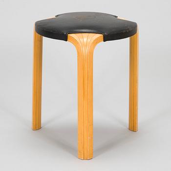 Alvar Aalto, a 1970s 'X600' stool for Artek.